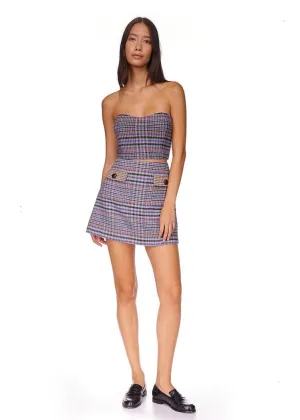 Iggy Skirt (Blue Sugar Almond Wool)