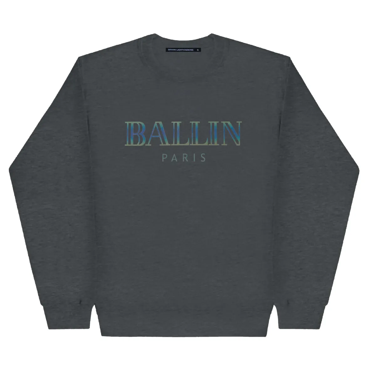 IRIDESCENT REFLECTIVE BALLIN SWEATSHIRT
