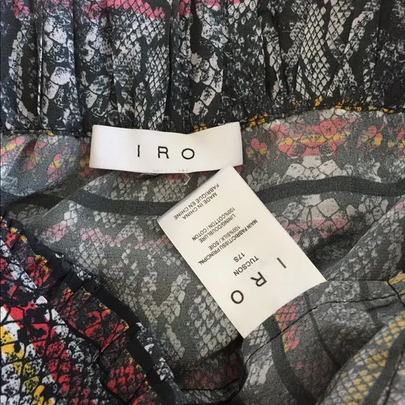Iro Tucson silk skirt