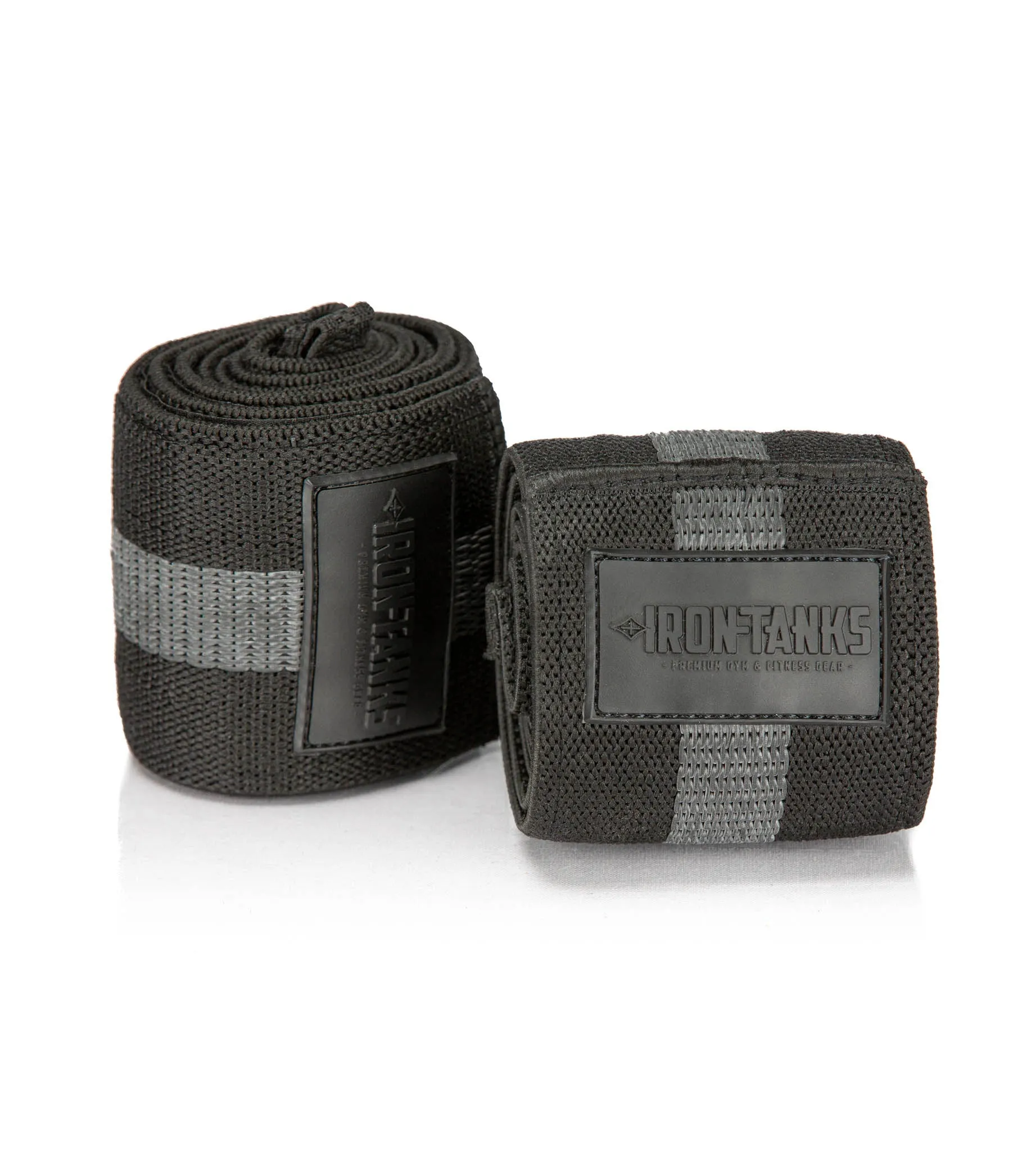 Ironclad Elbow Wraps Griptech - Immortal Black
