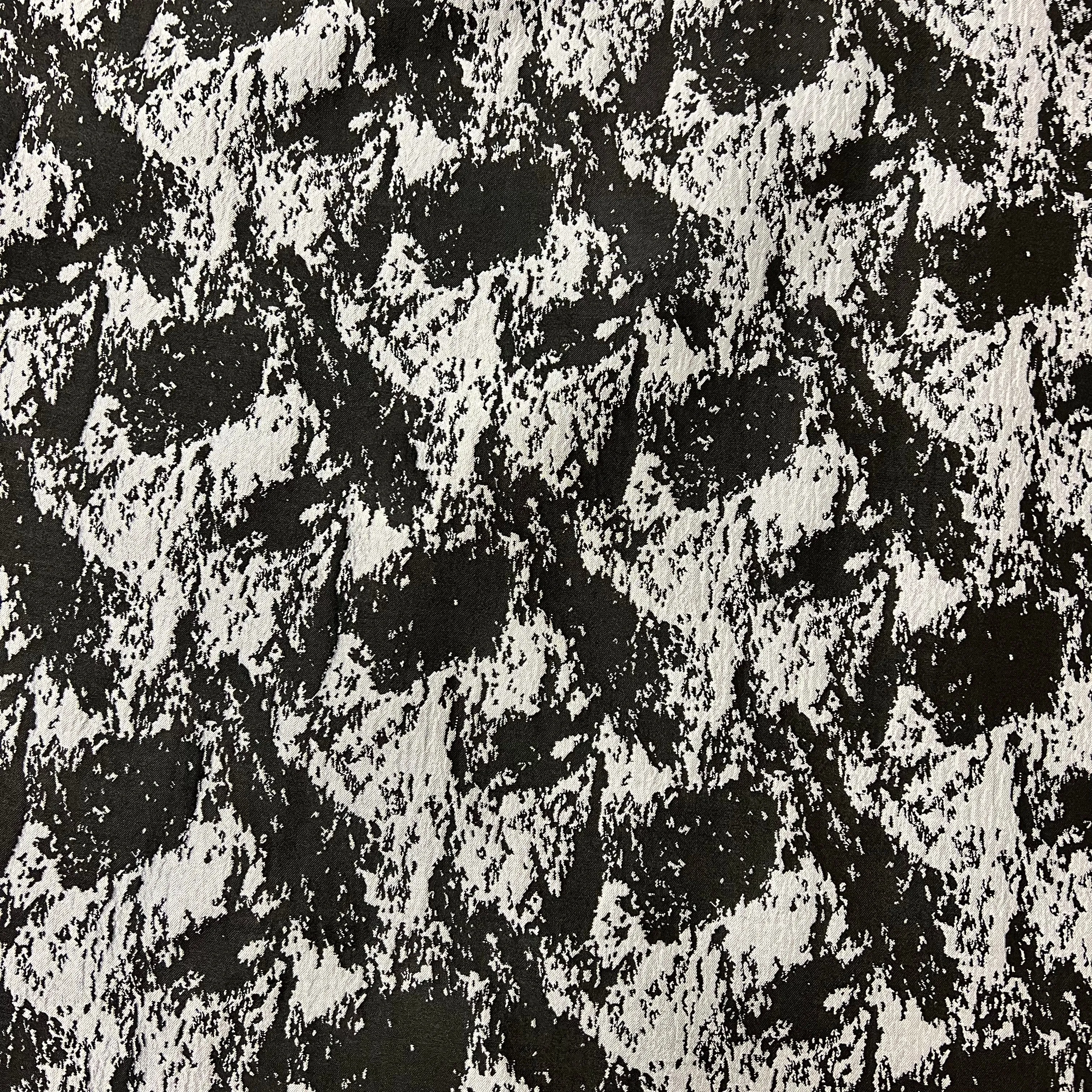 Jacquard - Black & Silver
