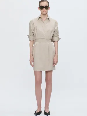 JAXINA Wrap dress Safari