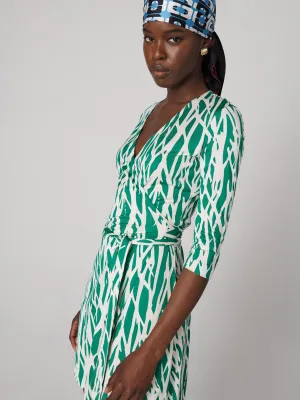 Julian Silk Jersey Wrap Dress
