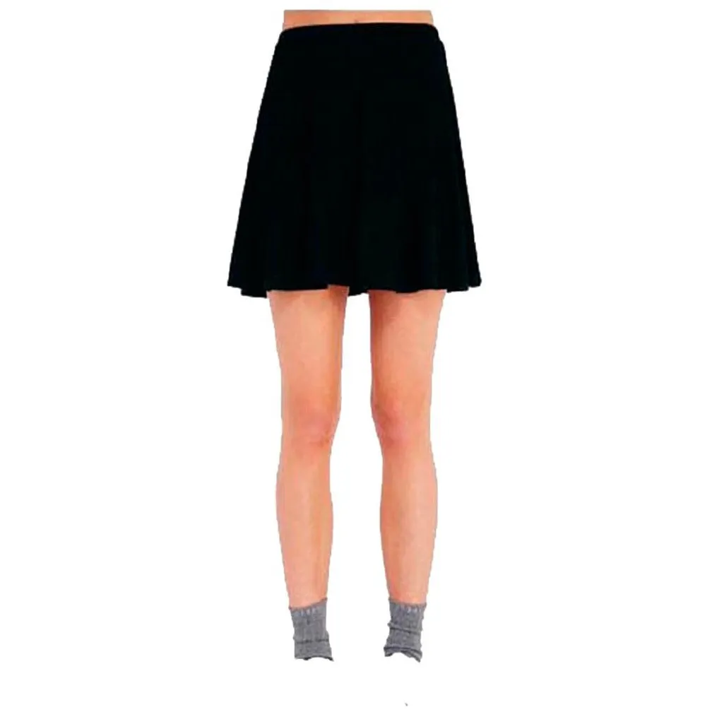 Junior skater skirt elastic waist in light weight fabric