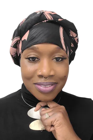 Katrese African Print Matching Mask & Headwrap Set