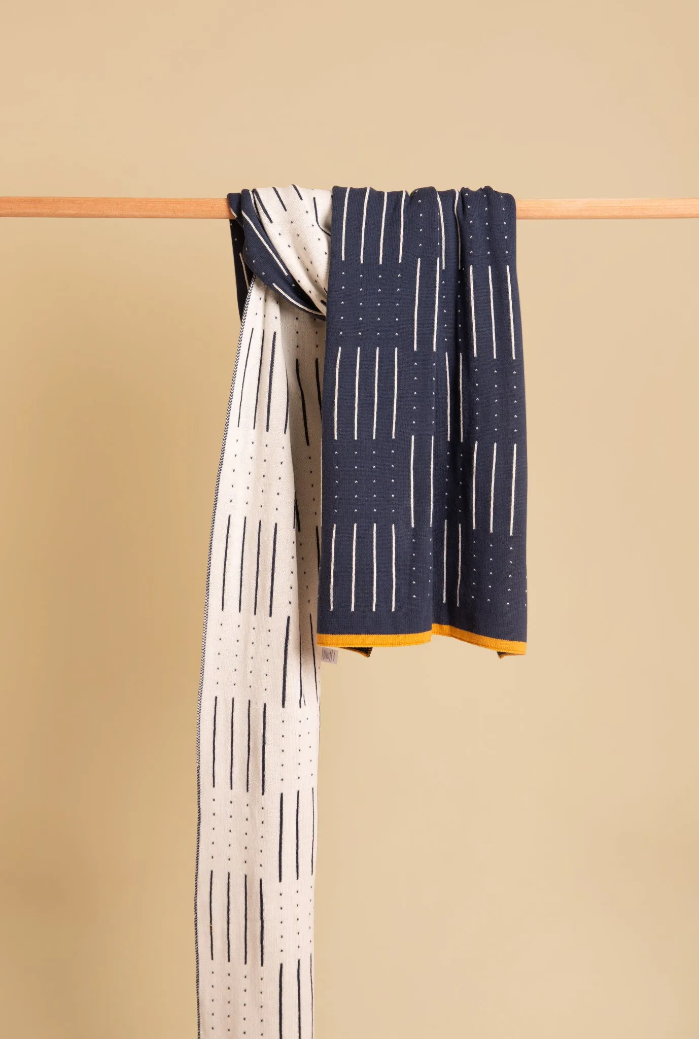 Kichana Wrap - Navy Linen