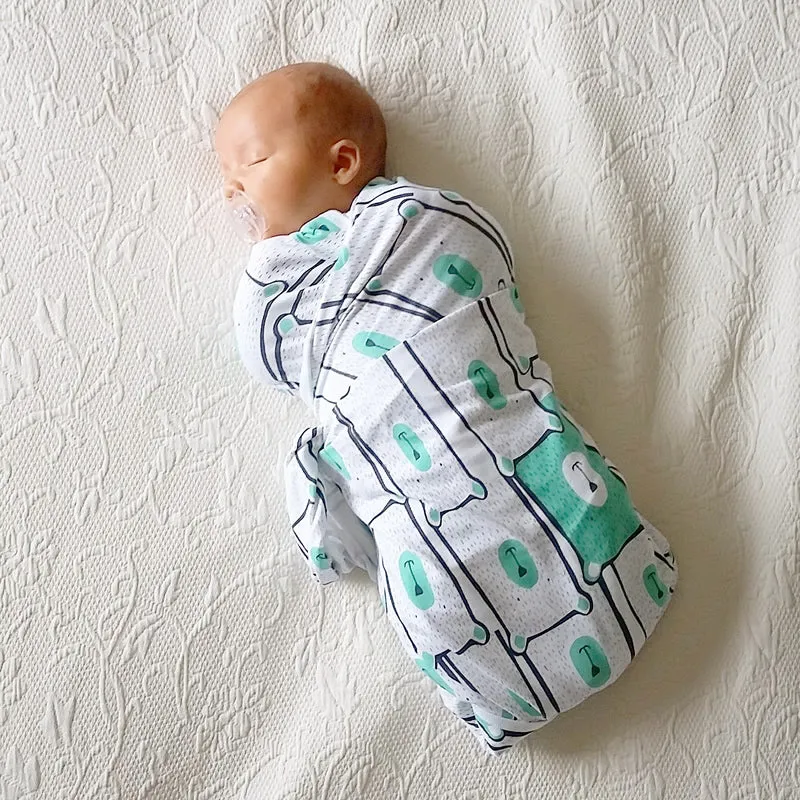 Koala Hugs Newborn Swaddle Wrap - Minty Bears
