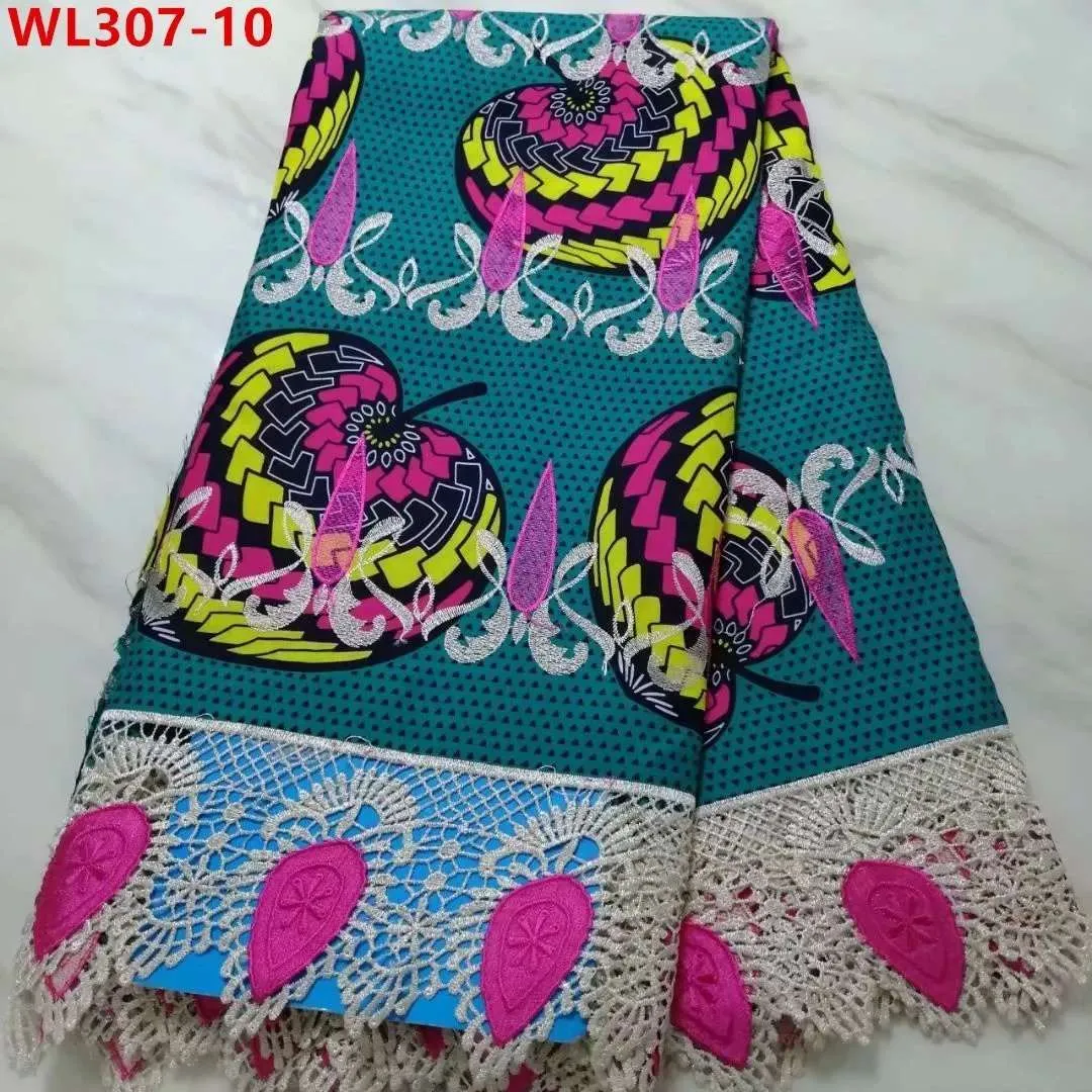 Lace Fabrics With Embroidery Net Lace 5 Yards