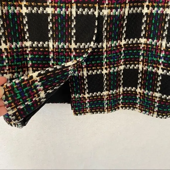 Lilli Ann Vintage Plaid Wool Skirt