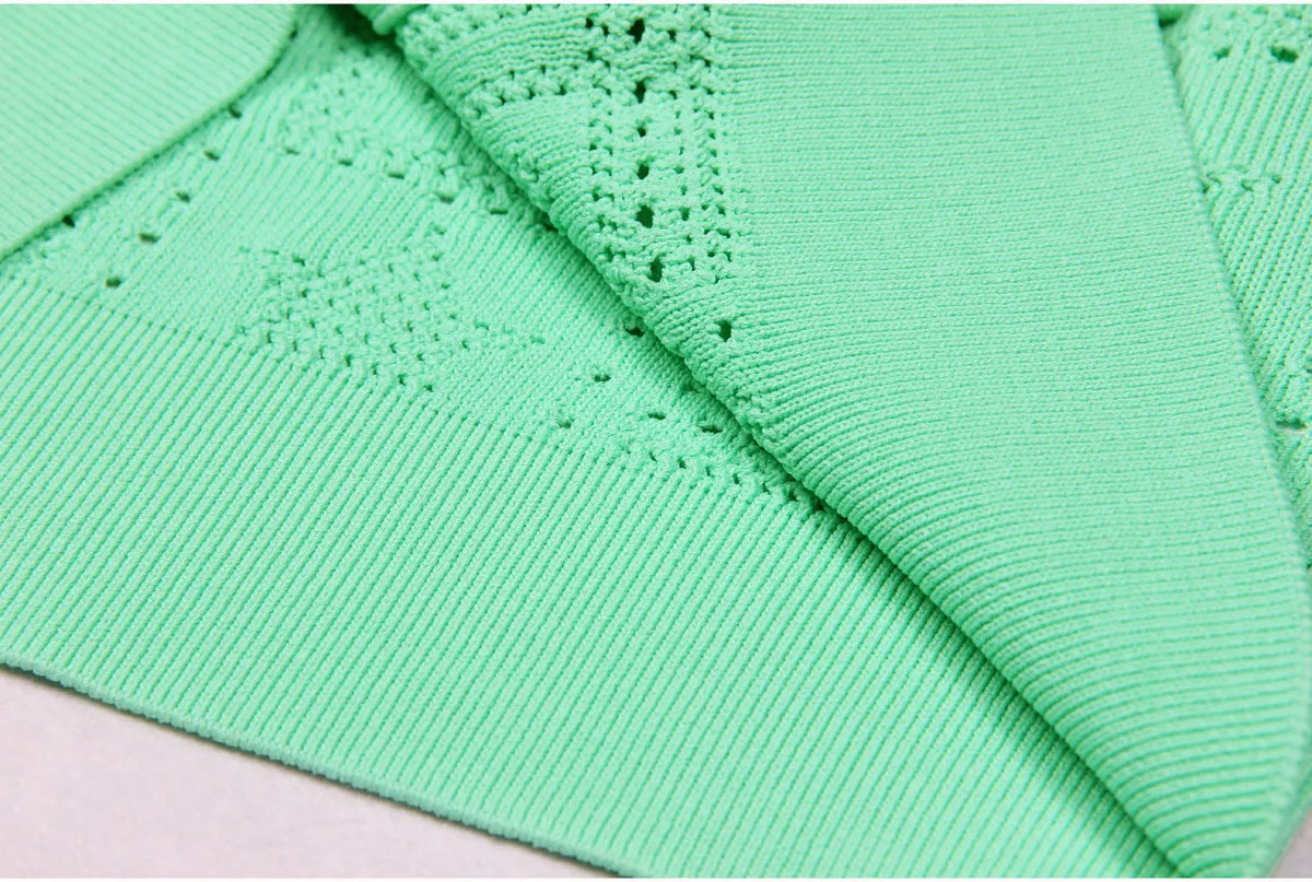 Long Sleeved sweater Spring Autumn Quality Gem Buckle Sweater woolen