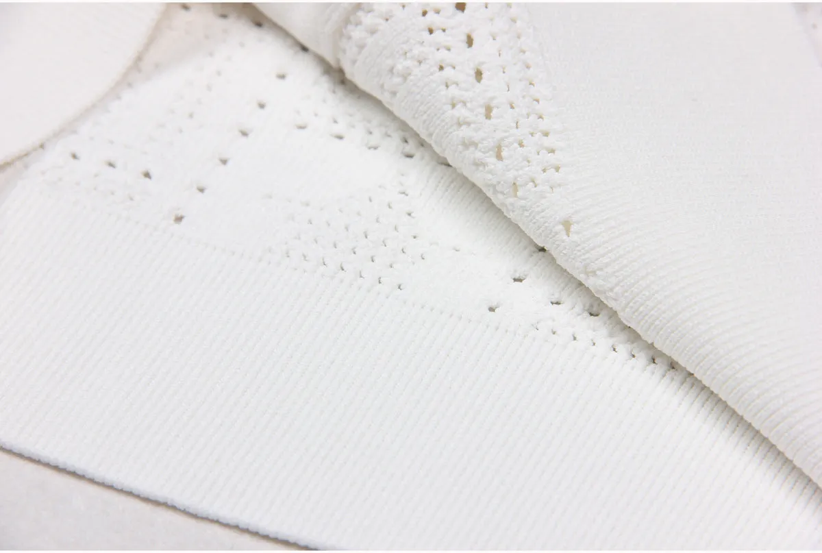 Long Sleeved sweater Spring Autumn Quality Gem Buckle Sweater woolen