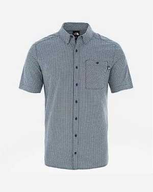 M S/S Hypress Shirt - Vintage Indigo Plaid
