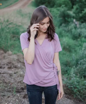 Magdalene Wrap Top