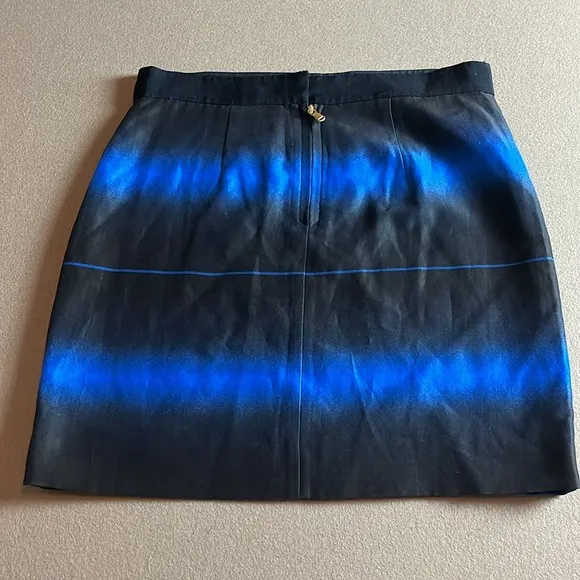 MARC by Marc Jacobs LIDA Mini/Short Skirt Ombre Blue/Black - Size 4