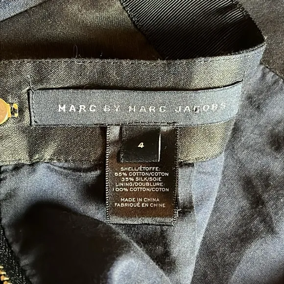 MARC by Marc Jacobs LIDA Mini/Short Skirt Ombre Blue/Black - Size 4