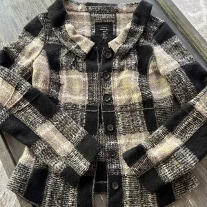 Marc Cain vintage plaid jacket