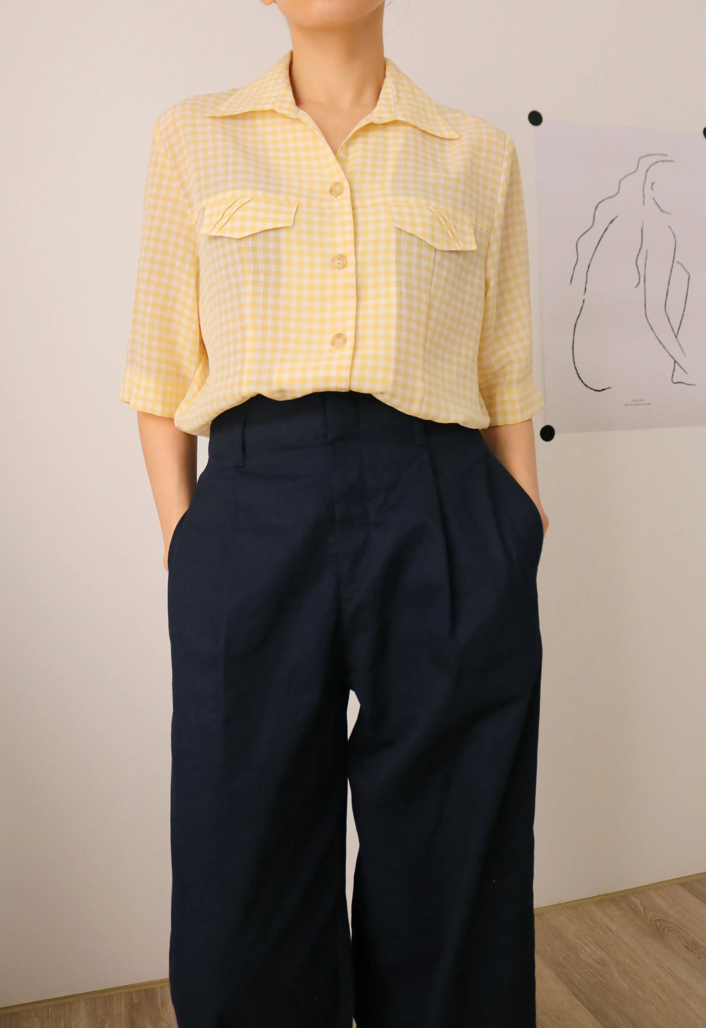 MARGARET BLOUSE(VINTAGE)-sold out