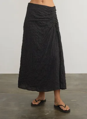 MARGARET O'LEARY-Clementine Skirt Black