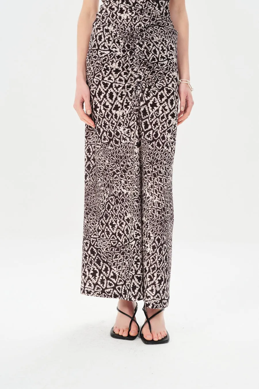 Maria Cher Baradero Midi Skirt