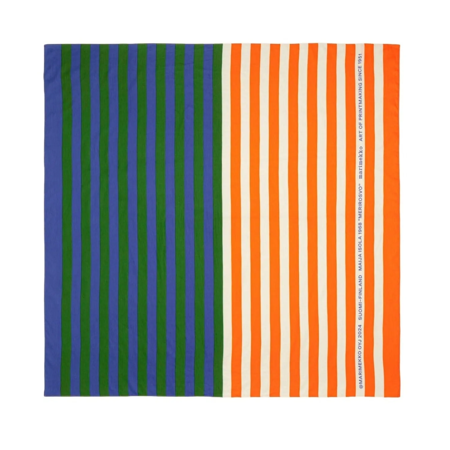 Marimekko Jåhha Merirosvo Cotton & Silk Scarf