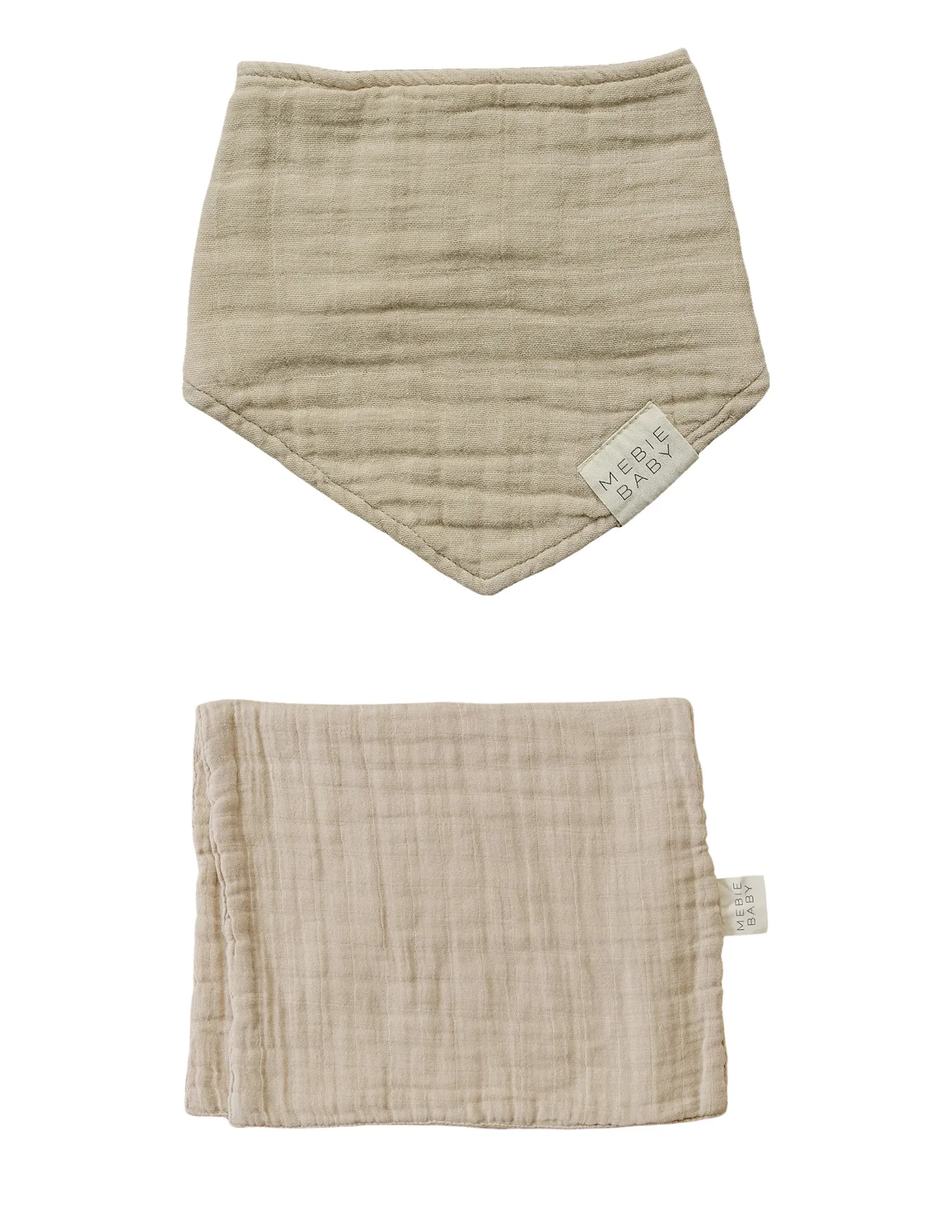 Mebie Baby Burp Cloth   Bib Set