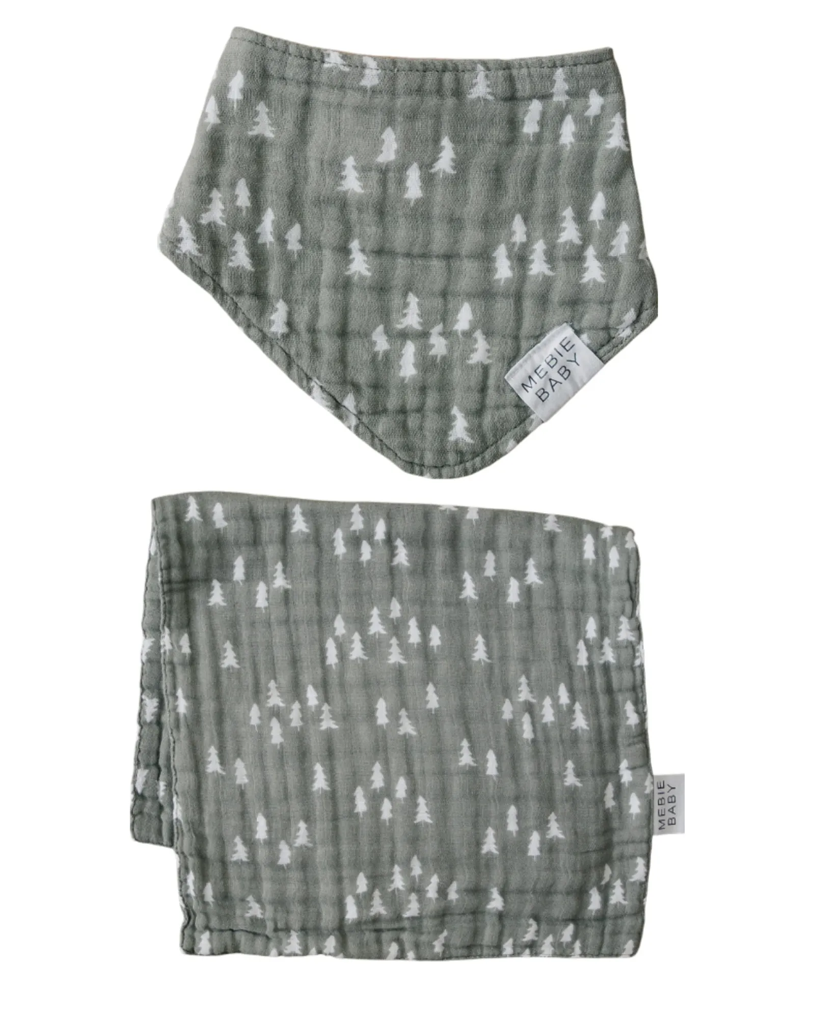 Mebie Baby Burp Cloth   Bib Set
