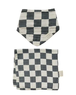 Mebie Baby Burp Cloth   Bib Set