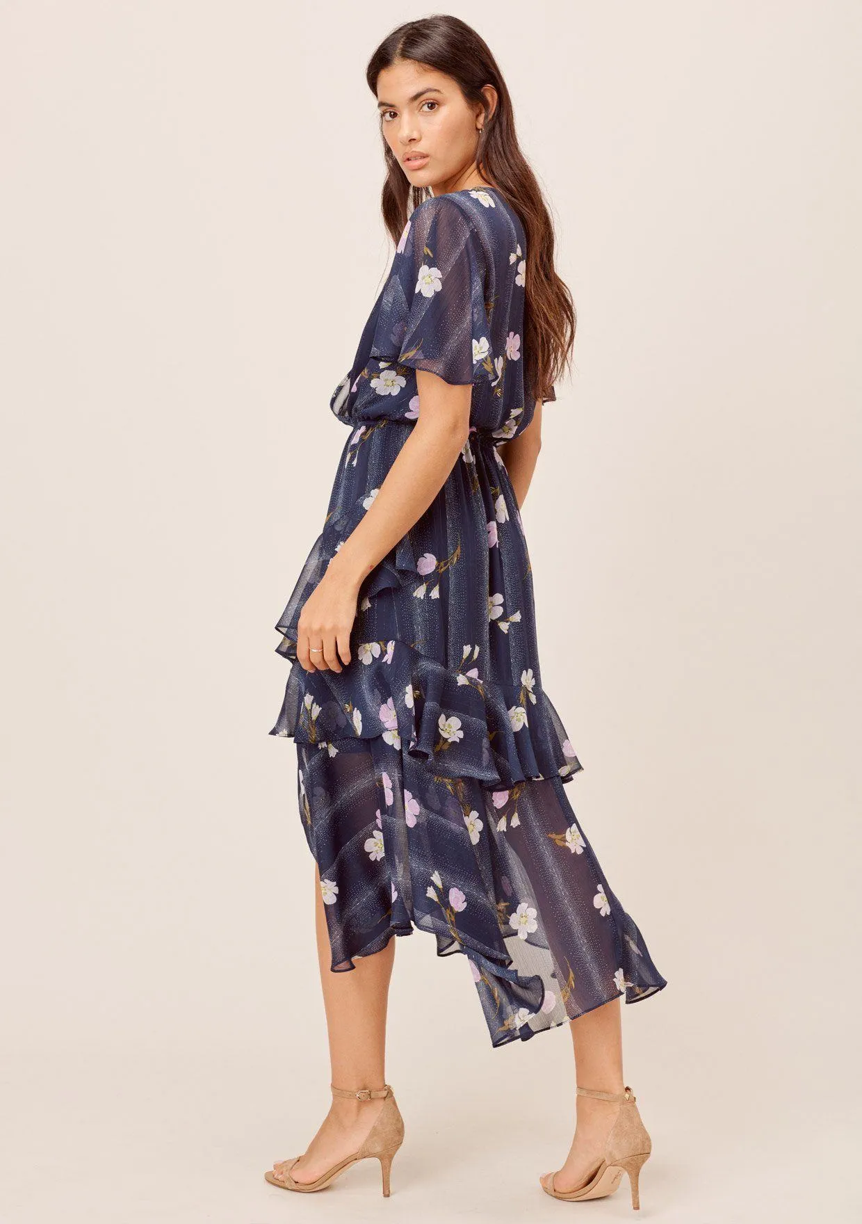 Miriam Floral Ruffled Dress
