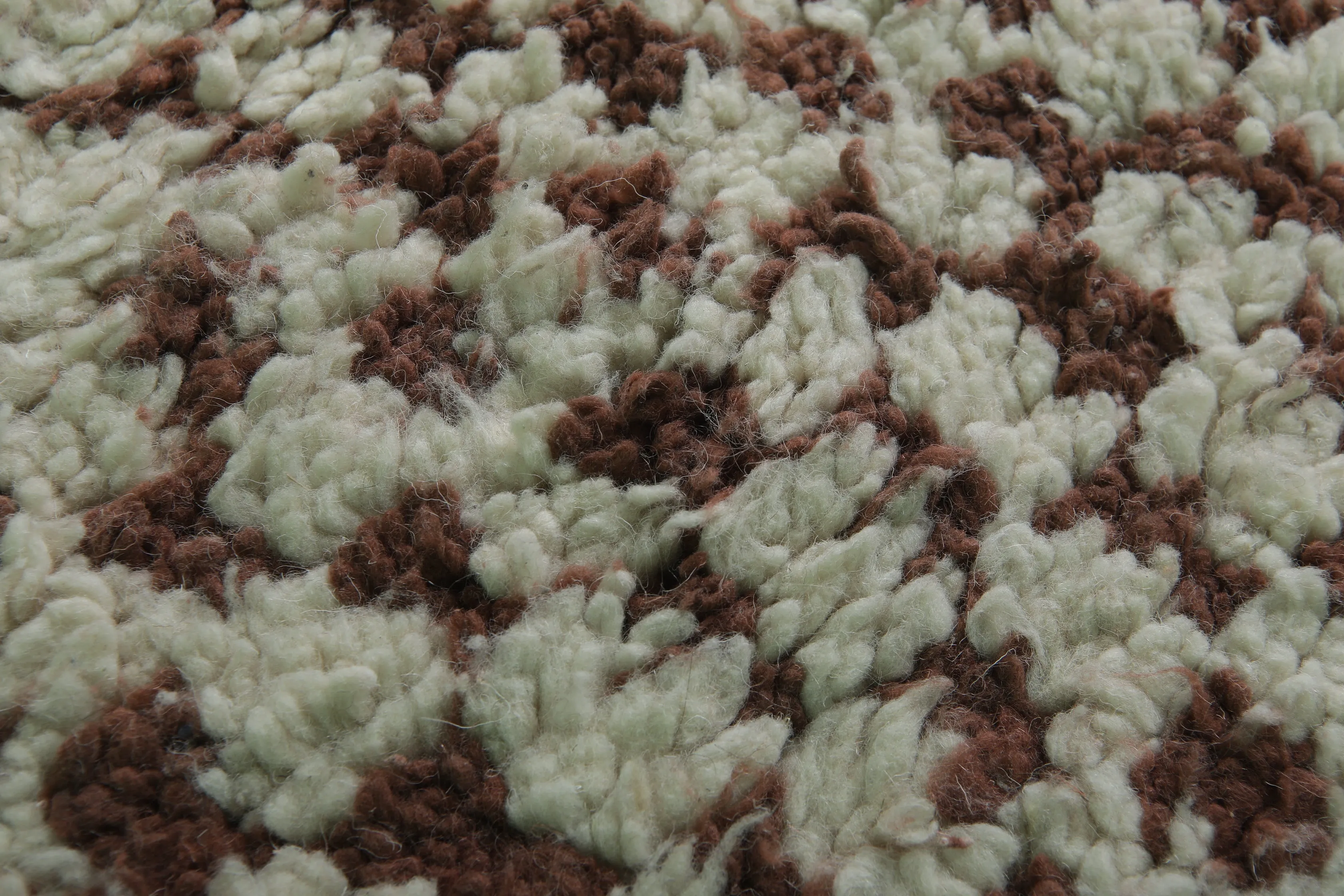 Moroccan Berber Rug 4.9 x 5 Ft - Vintage Wool Rug
