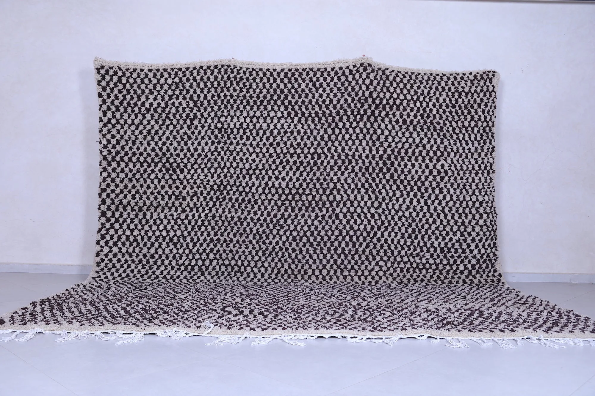 Moroccan checkered rug - Moroccan rug - Wool rug