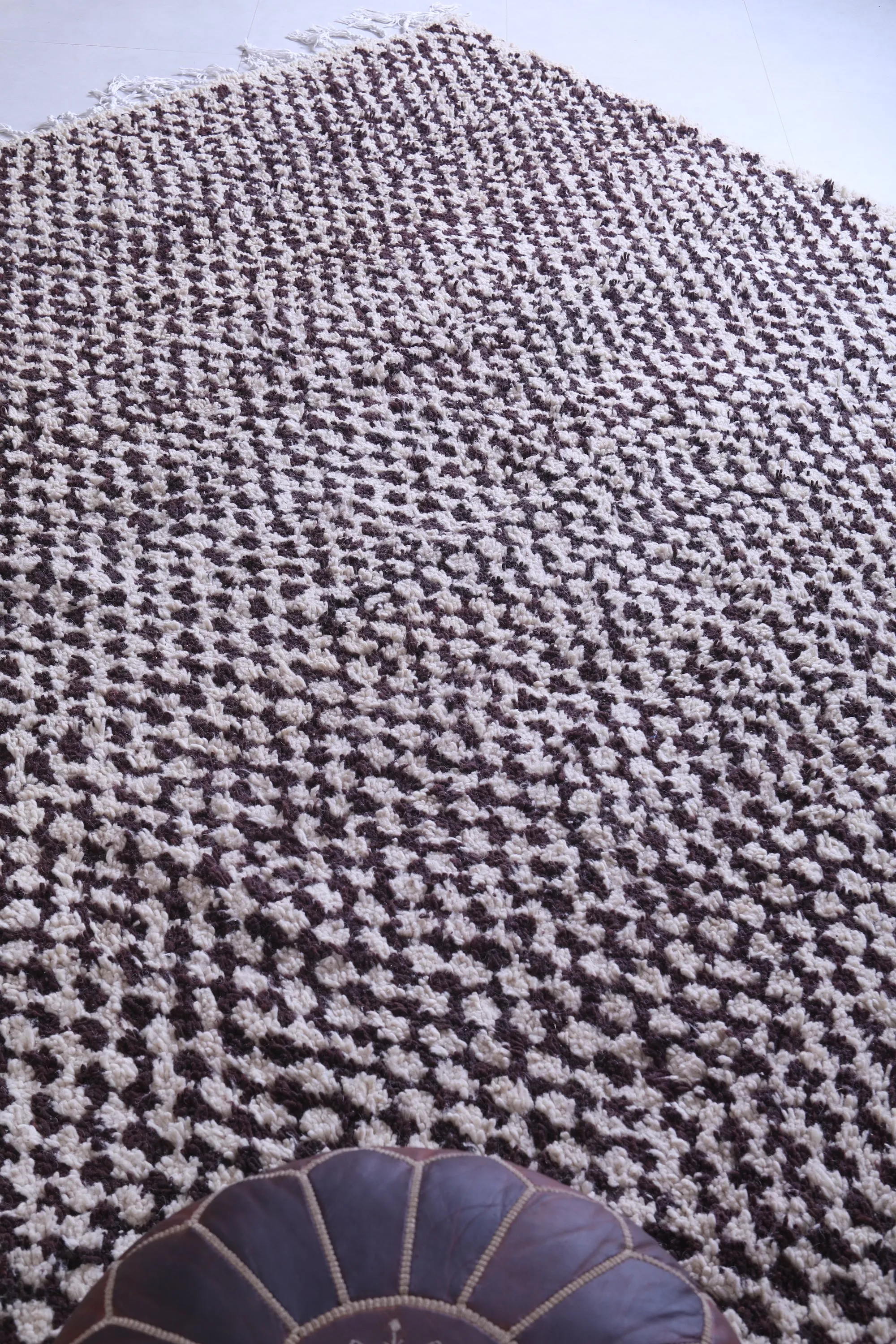 Moroccan checkered rug - Moroccan rug - Wool rug