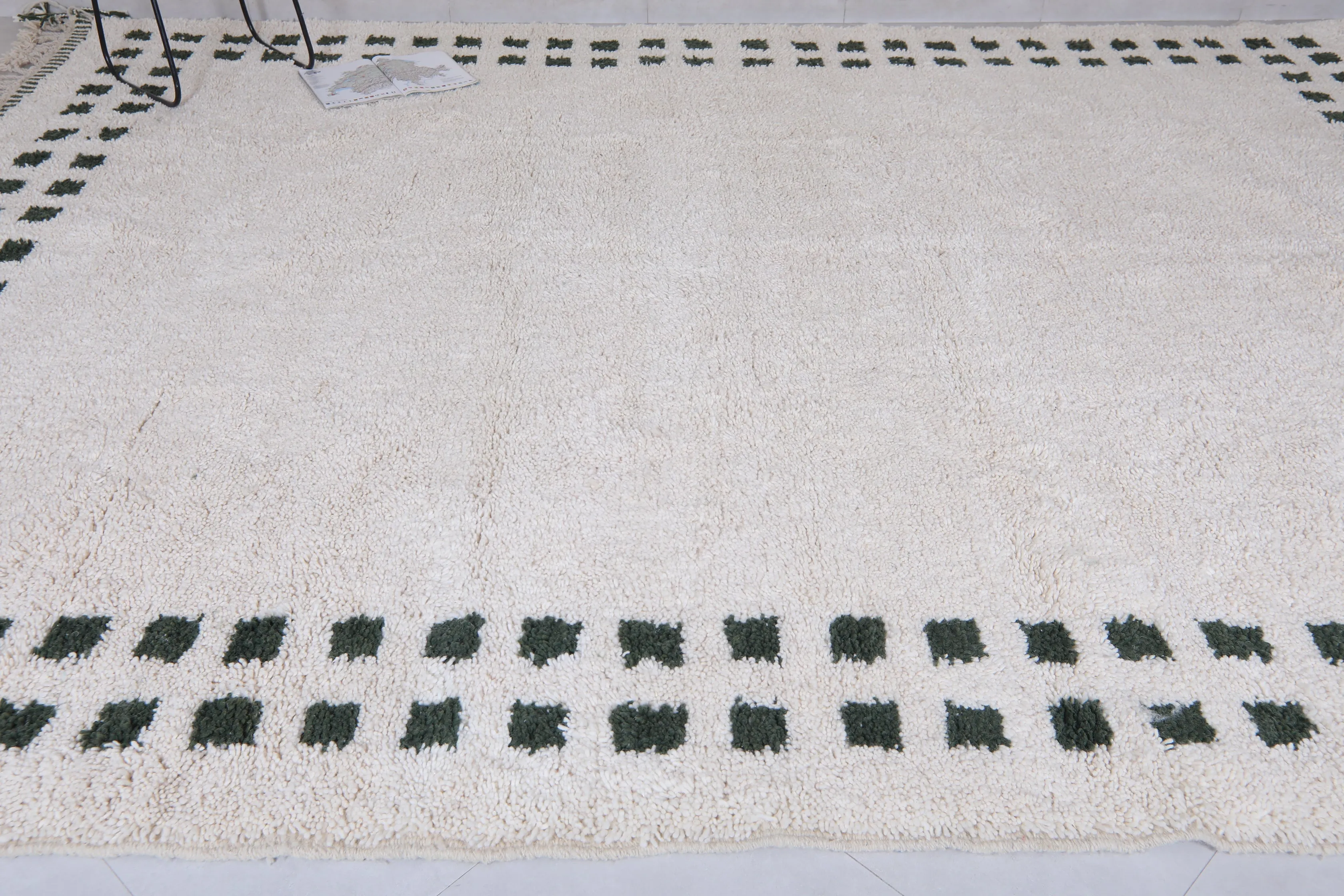 Moroccan rug - checkered rug - Contemporary custom rug