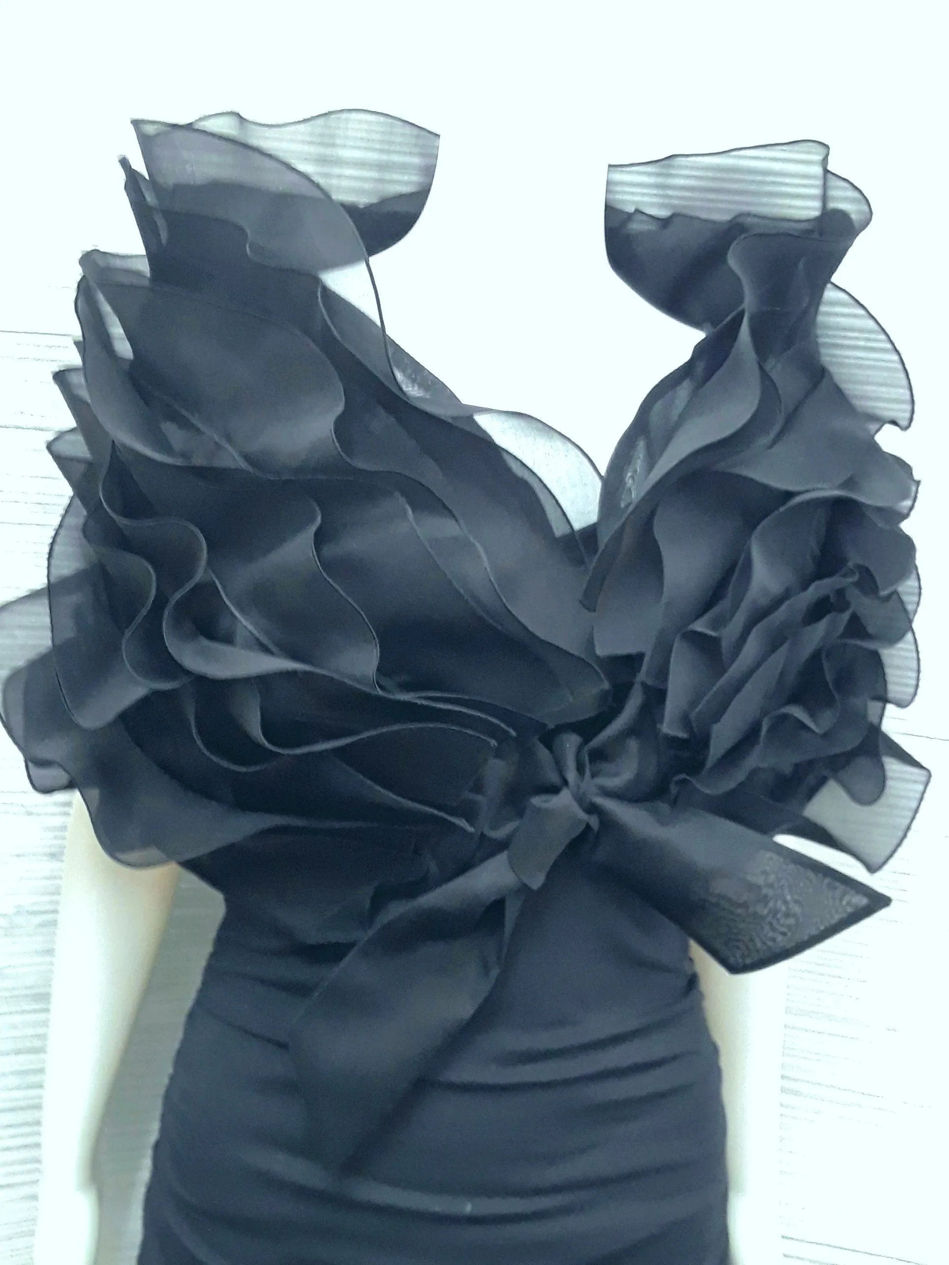 Multi Ruffle Wrap