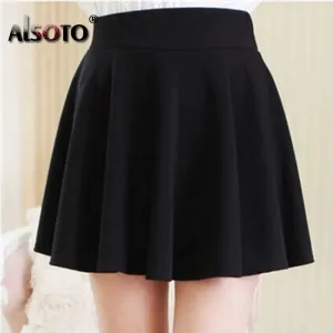 New 2023 Summer Sexy Skirt For Girl Korean Cute Short Skater Fashion female Mini Skirt Women Clothing saia Bottoms jupe faldas