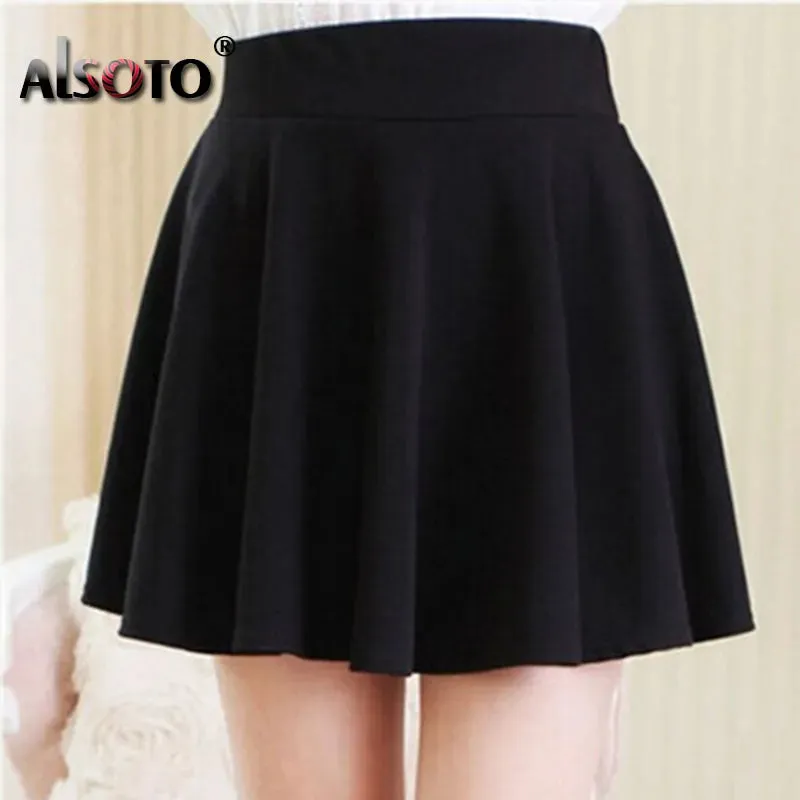 New 2023 Summer Sexy Skirt For Girl Korean Cute Short Skater Fashion female Mini Skirt Women Clothing saia Bottoms jupe faldas