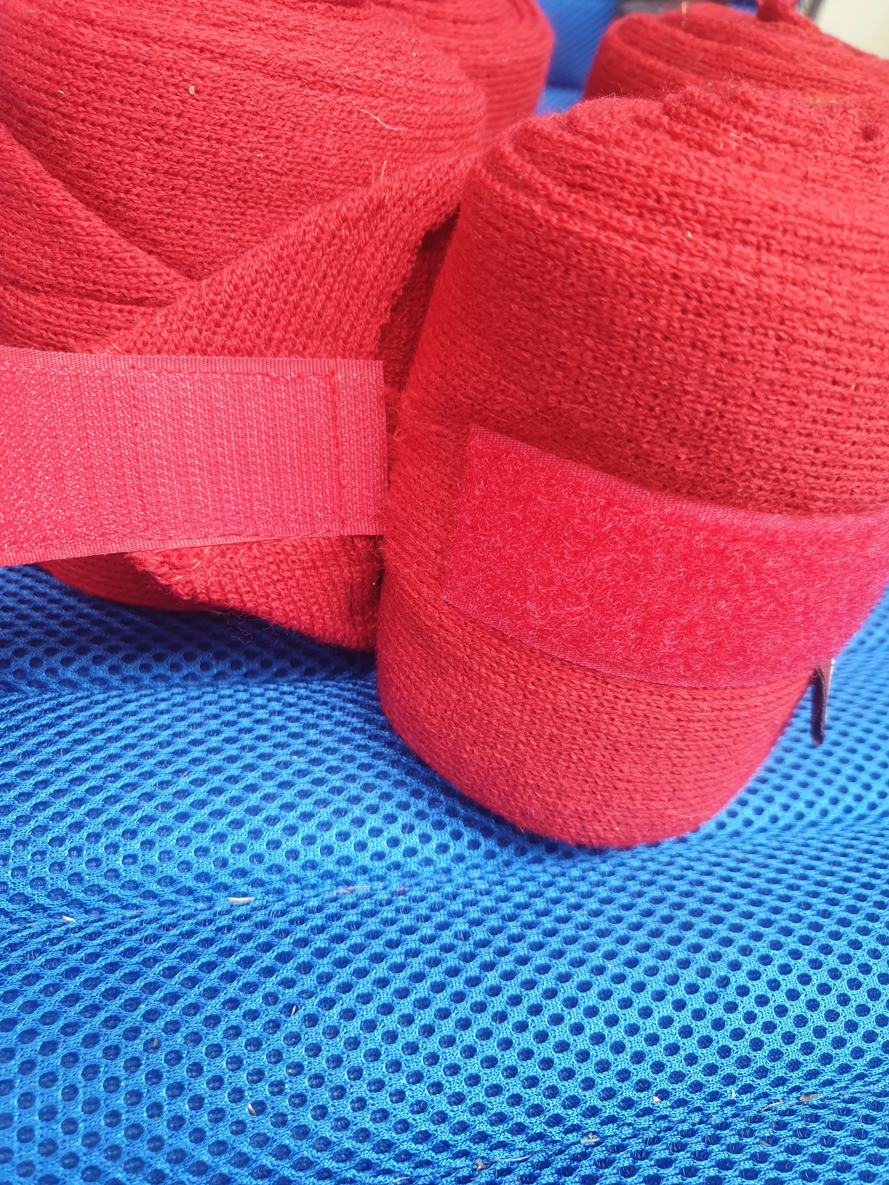 NEW Set of 4  red jeffries falcon cotton bandages FREE POSTAGE ✅