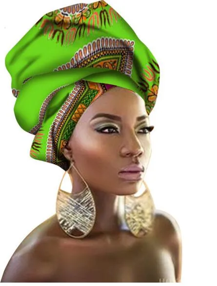 New style design Headscarf long Head scarf Headcover women Turban shawl Warp Hair African Headwrap