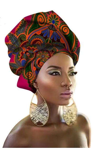 New style design Headscarf long Head scarf Headcover women Turban shawl Warp Hair African Headwrap