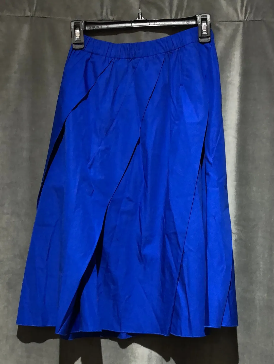No 21 cotton Blue Flare Skirt