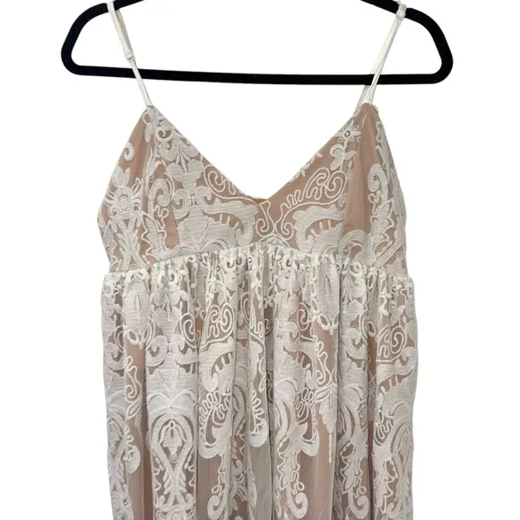 NWT Fried Chics Boutique Soft and elegant with a little boho maxi Dress size XL