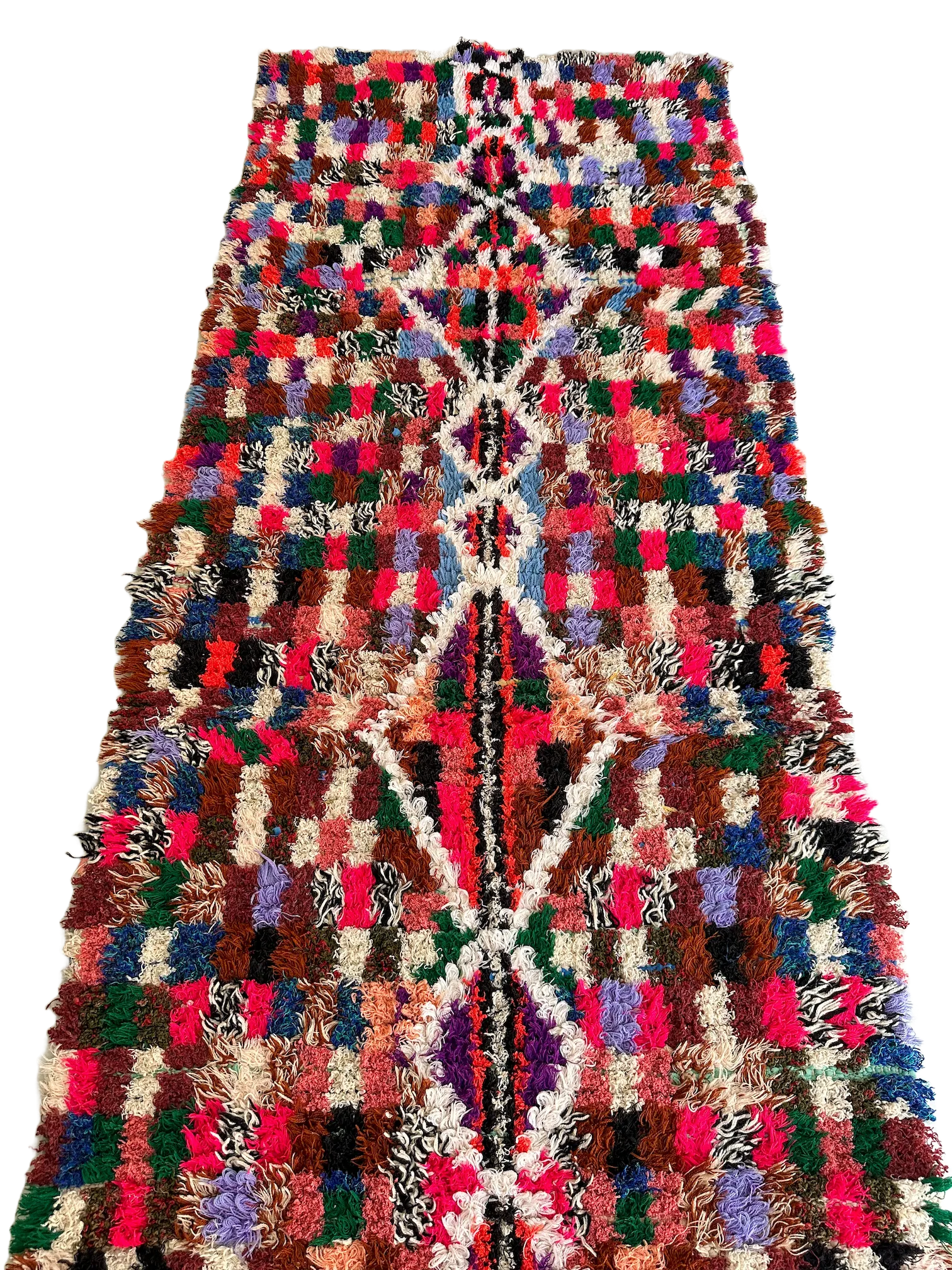 Oued Zem Checkered Diamond Boucherouite