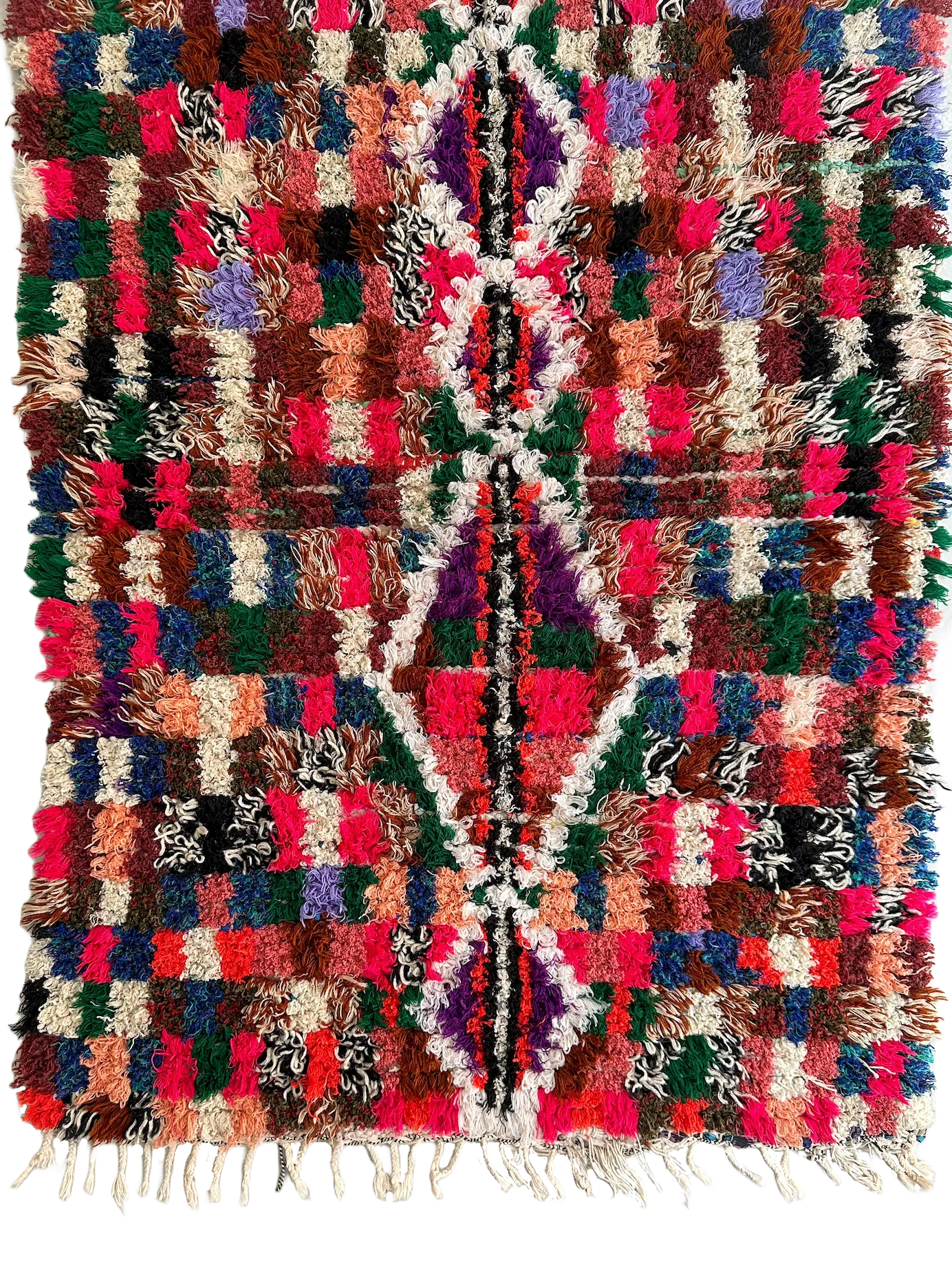 Oued Zem Checkered Diamond Boucherouite
