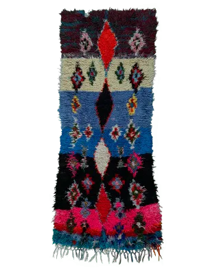 Oued Zem Kaleidoscope Diamond Boucherouite
