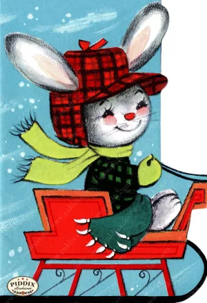 PDXC24201a -- Rabbit on Sled