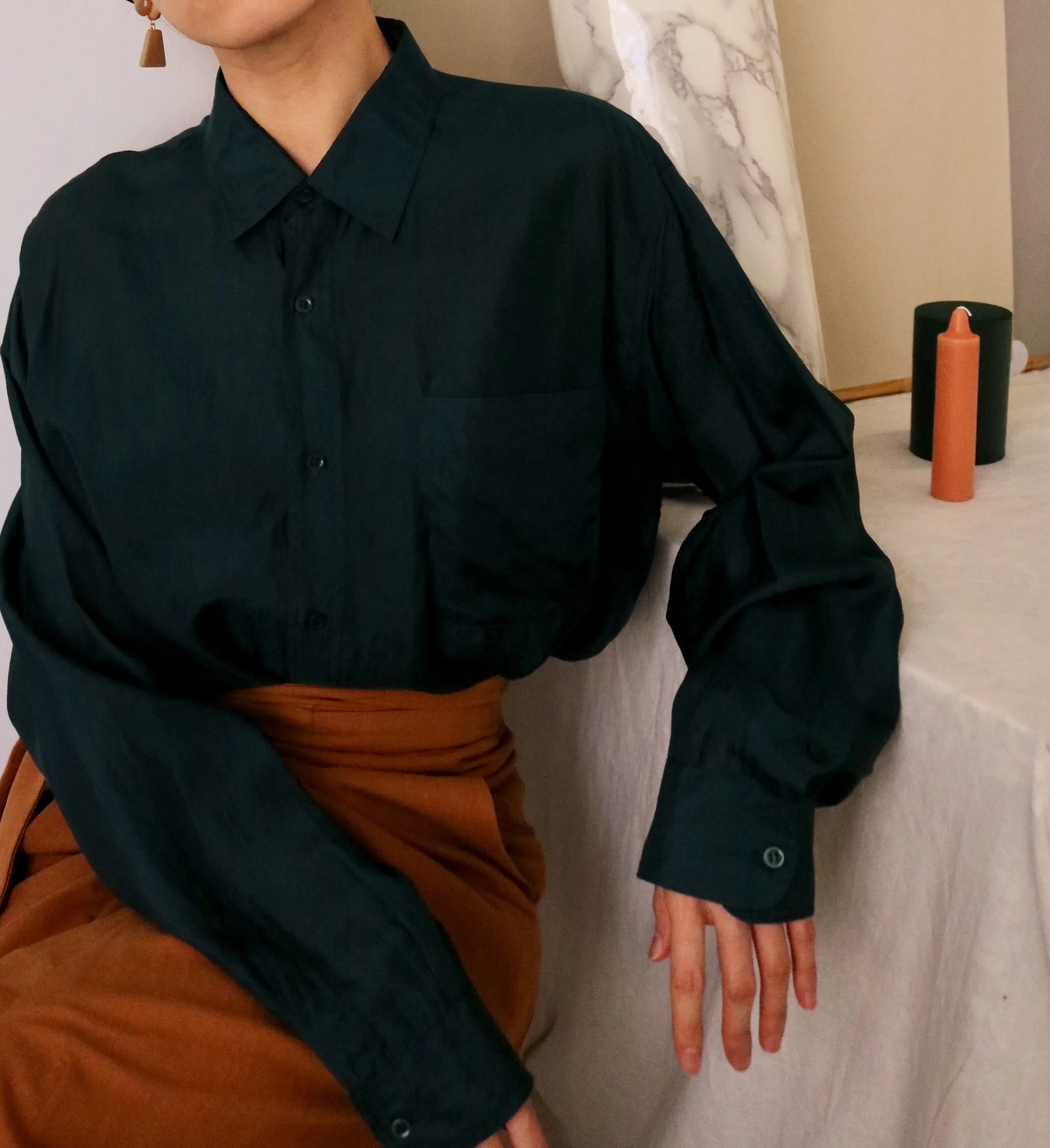 peintre wrap skirt