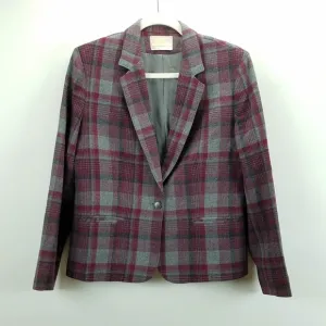 Pendleton Wool Blazer Vintage Dark Academia