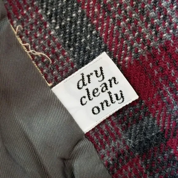 Pendleton Wool Blazer Vintage Dark Academia