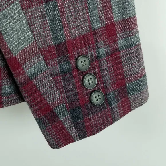 Pendleton Wool Blazer Vintage Dark Academia