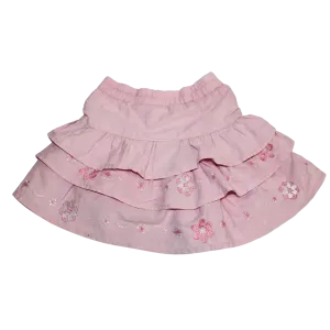Pink Tiered Skirt