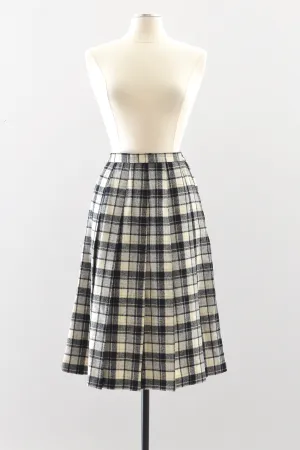 Plaid Skirt / M